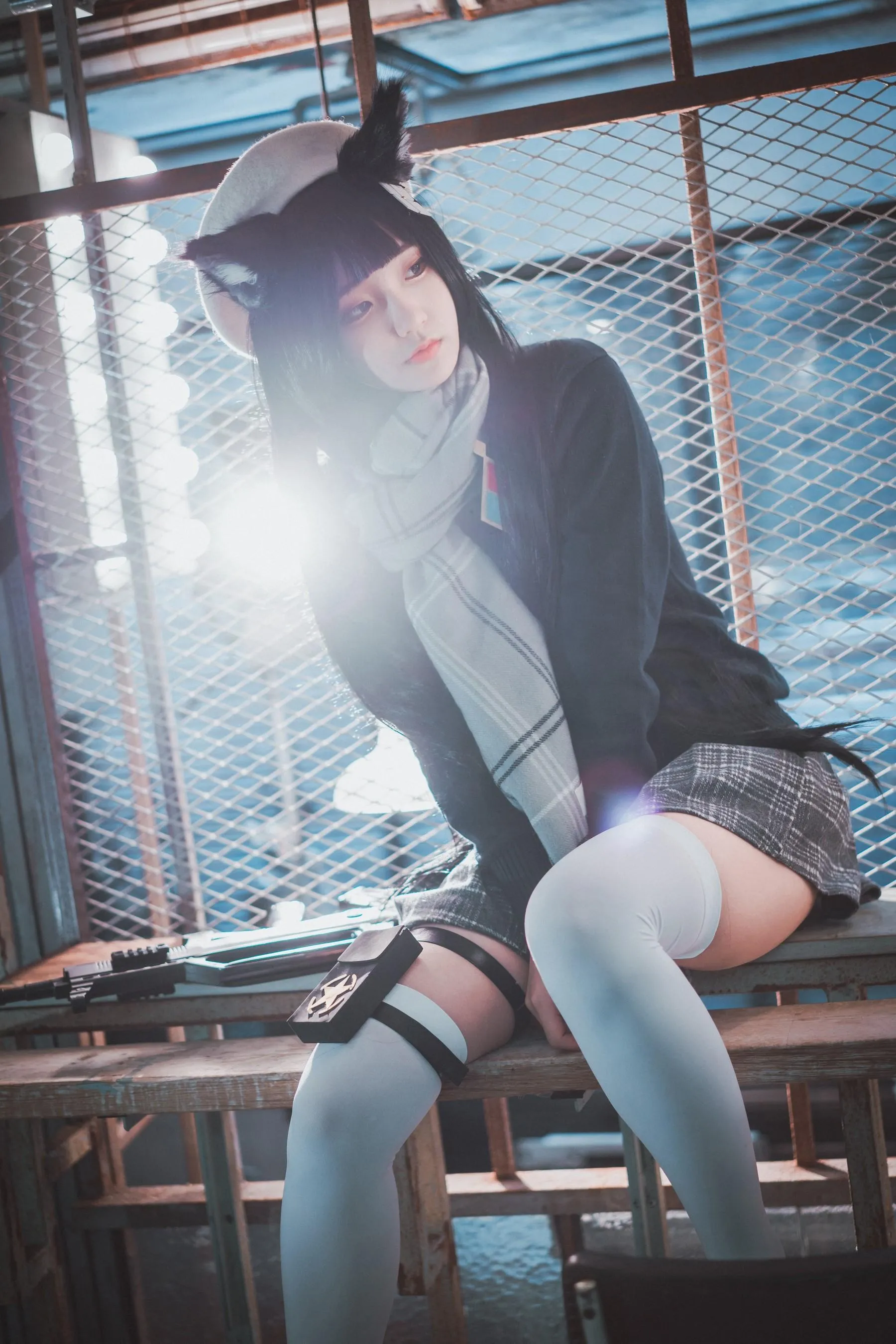 Jenny 정제니 – NO.19 [DJAWA] Type95 Pure White Graduation Girls Frontline [33P]插图8